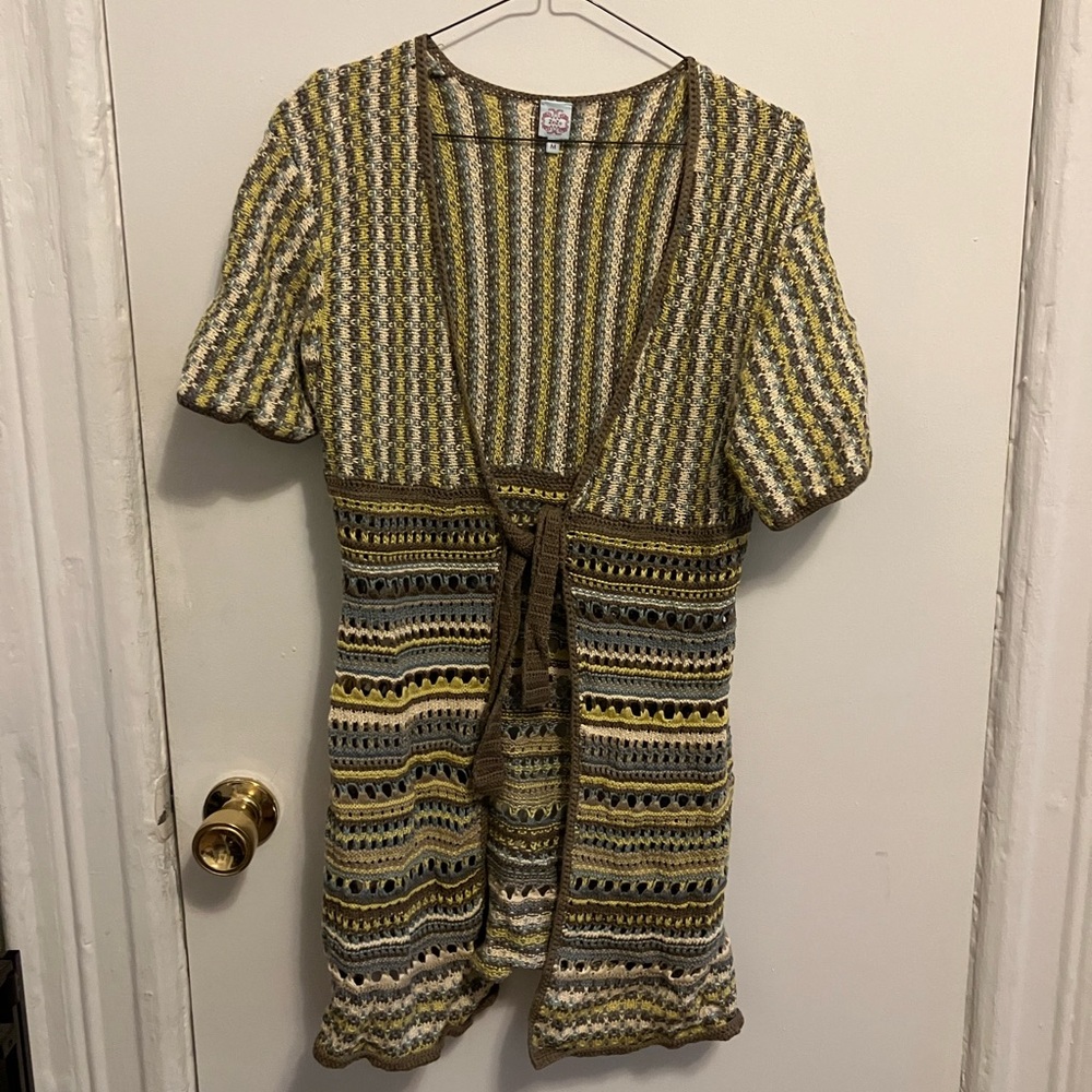 Vintage crochet sweater
